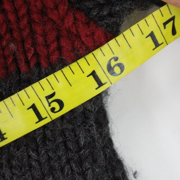 Delux Wool Jacket Kids Unisex Multicolor CANADA Full Zip Poler Fleece Lined - Picture 7 of 8